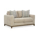Ashley Klyn 67" Loveseat, 2 Accent Pillows, Soft Beige Polyester