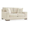 Ashley Magg 70" Loveseat, 2 Accent Pillows, Beige Polyester