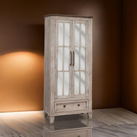 Cream and Brown and Brass