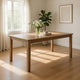 Olum 87 Inch Dining Table, Rectangular, Solid Mango Wood, Towny Brown By Casagear Home