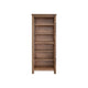 Olum 79 Inch Tall Bookcase 6 Open Shelves Solid Mango Wood Frame Brown By Casagear Home BM312235