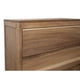 Neuv 53 Inch Tall Dresser Chest 4 Drawers Natural Brown Solid Mango Wood By Casagear Home BM312241