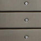 Seth 50 Inch Tall Dresser Chest 5 Drawers Solid Wood Gray Faux Leather By Casagear Home BM312316