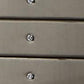 Seth 50 Inch Tall Dresser Chest 5 Drawers Solid Wood Gray Faux Leather By Casagear Home BM312316