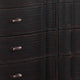 Ola 64 Inch Wide Dresser 6 Drawers Cabriole Legs French Style Black By Casagear Home BM312369