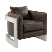 Espresso Brown and Silver