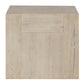 Elsa 24 Inch End Table Square Dovetail Details Meadow White Cracked Oak By Casagear Home BM312469