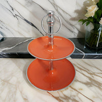 Orange and Silver