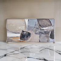 Beige and Gray and Gold