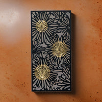 Black and Gold and White