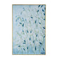 32 x 47 Inch Botanical Wall Art Decor Blue White Floral Framed Canvas By Casagear Home BM312770