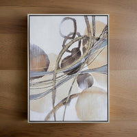 Brown and Silver and Blue