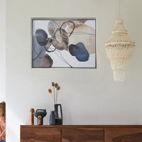 White and Blue and Brown and Black