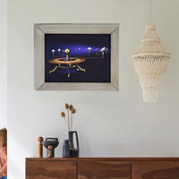 Black and Purple and Orange