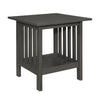 Wiston 3 Piece Table Set 1 Coffee Table 2 End Tables Antique Gray Wood By Casagear Home BM313115