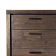 Enzo 54 Inch Tall Dresser Chest 5 Drawers Single Door Cabinet Brown BM313249