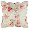 Rosle 18 Inch Set of 2 Accent Pillows Cotton Polyester Multicolor Floral By Casagear Home BM313269