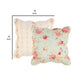 Rosle 18 Inch Set of 2 Accent Pillows Cotton Polyester Multicolor Floral By Casagear Home BM313269