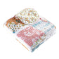 50 x 60 Quilted Throw Blanket with Fill Patchwork Print Multicolor By Casagear Home BM313276