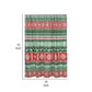 Live 72 x 72 Inch Microfiber Shower Curtains Festive Winter Print By Casagear Home BM313278