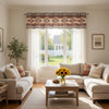 Pimi 16 x 84 Window Valance, Metallic Grommet, Southwest Print, Bronze By Casagear Home