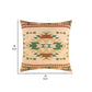 Kip 18 Inch Throw Pillow Geometric Southwest Motifs Natural Brown Finish By Casagear Home BM313304