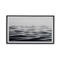 37 x 63 Wall Art Decor Waterscape Wrapped Canvas D Ring Black White By Casagear Home BM313414