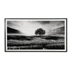 47 x 87 Wall Art Decor Landscape Wrapped Canvas D Ring Black White By Casagear Home BM313415