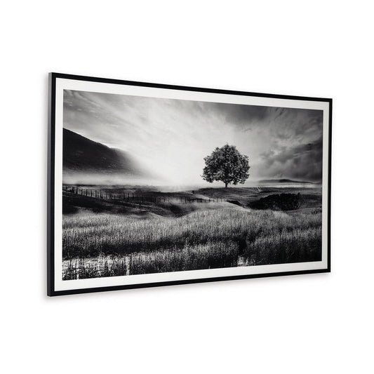 Ashley 47 x 87 Wall Art, Landscape, Wrapped Canvas, Black, White