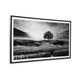 Ashley 47 x 87 Wall Art, Landscape, Wrapped Canvas, Black, White