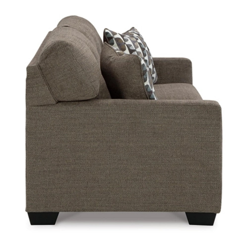 Ashley Joey 75’’ Full Size Sofa Sleeper Mattress Brown Polyester BM313469