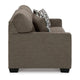 Ashley Joey 75’’ Full Size Sofa Sleeper Mattress Brown Polyester BM313469