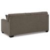 Ashley Joey 75’’ Full Size Sofa Sleeper Mattress Brown Polyester BM313469