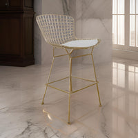 Gold and White and Black