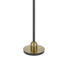 Lem 65 Inch Floor Lamp Classic Lantern Glass Shade Bronze Metal Finish By Casagear Home BM313628