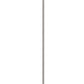 Sie 59 Inch Floor Lamp Gray Linen Shade Round Base Silver Metal Pole By Casagear Home BM313635