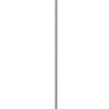 Sie 59 Inch Floor Lamp Gray Linen Shade Round Base Silver Metal Pole By Casagear Home BM313635