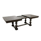 Resy 76-96 Inch Dining Table Extendable Rectangular Dark Cherry Brown By Casagear Home BM314249