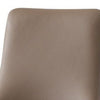 25 Inch Side Dining Chair Set of 2 Tall Back Brown Leather and Wood By Casagear Home BM314314