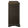 Tom 66 Inch Sideboard Server Cabinet 2 Drawers Inner Shelves Brown Wood By Casagear Home BM314444