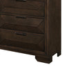 Amelie 59 Inch Dresser 8 Drawers Bronze Handles Warm Espresso Brown Wood By Casagear Home BM314578