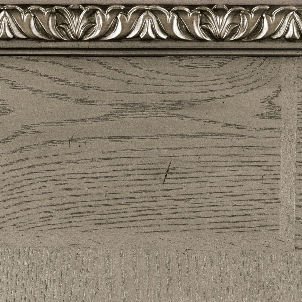 Lumi 68 Inch Dresser 9 Drawers 1 Cabinet Platinum Gold Wood Finish By Casagear Home BM314585