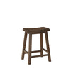 Neil 3 Piece Counter Height Set 1 Table 2 Stools Cherry Brown Solid Wood By Casagear Home BM314629