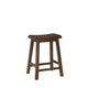 Neil 3 Piece Counter Height Set 1 Table 2 Stools Cherry Brown Solid Wood By Casagear Home BM314629