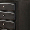 Lem 58 Inch Wide Dresser Chest with 8 Storage Drawer Gray Wood Finish By Casagear Home BM314679