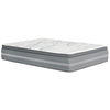 Dani 14 Inch Queen Size Mattress, Pocket Coil Hybrid and Foam Layers By Casagear Home