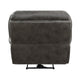 Tony 40 Inch Power Recliner Chair Gray Microfiber Solid Wood USB Port By Casagear Home BM314787