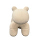 Seira 42 Inch Pony Chair Stuffed Animal Kids Chair Cream Solid Wood By Casagear Home BM315021