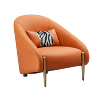 Orange and Gold and Black and White