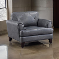 Gray and Espresso Brown